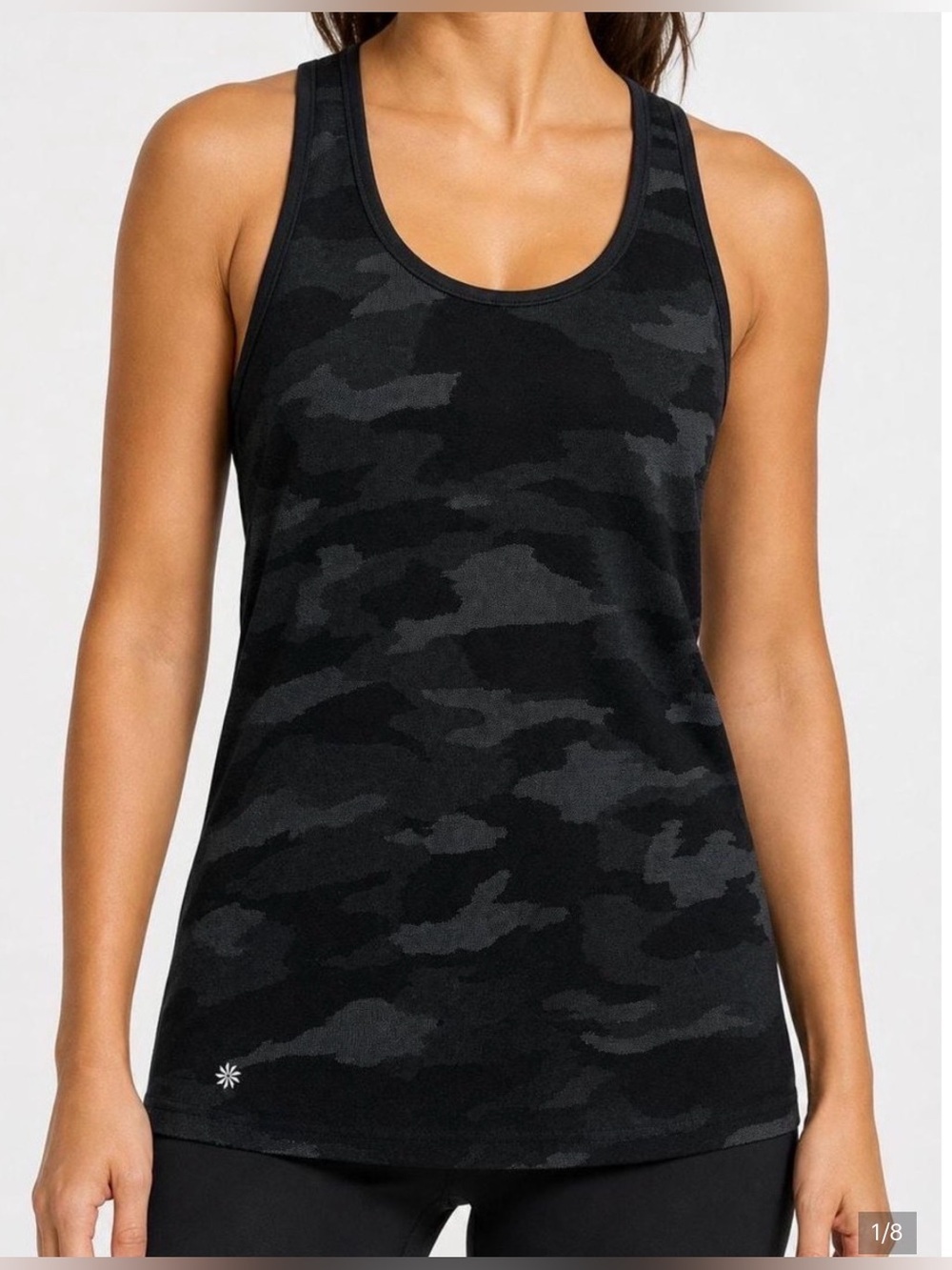 Athleta Speedlight Camo Racerback Tank Top
